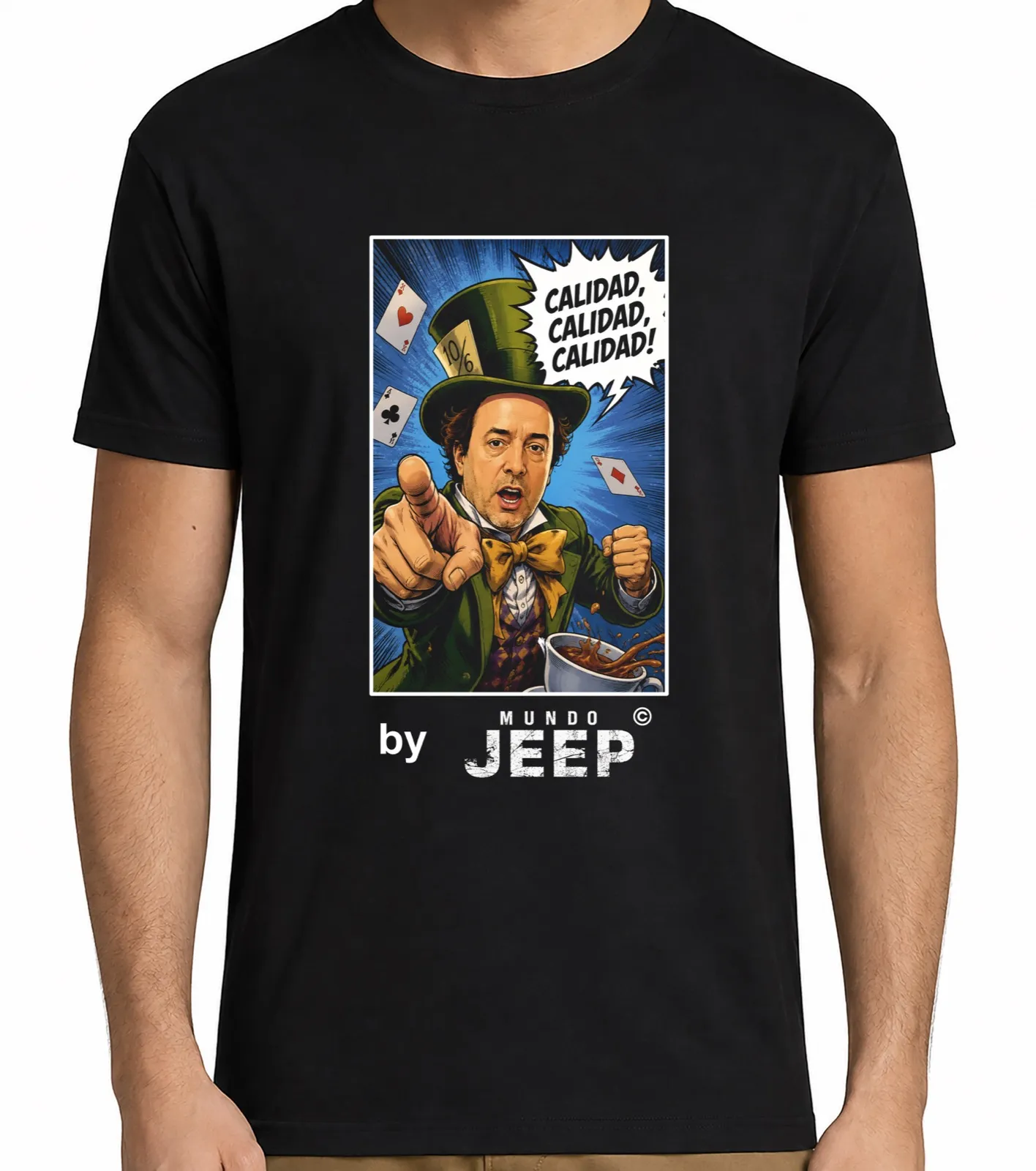 Foto de Camiseta negra · Diseño 1