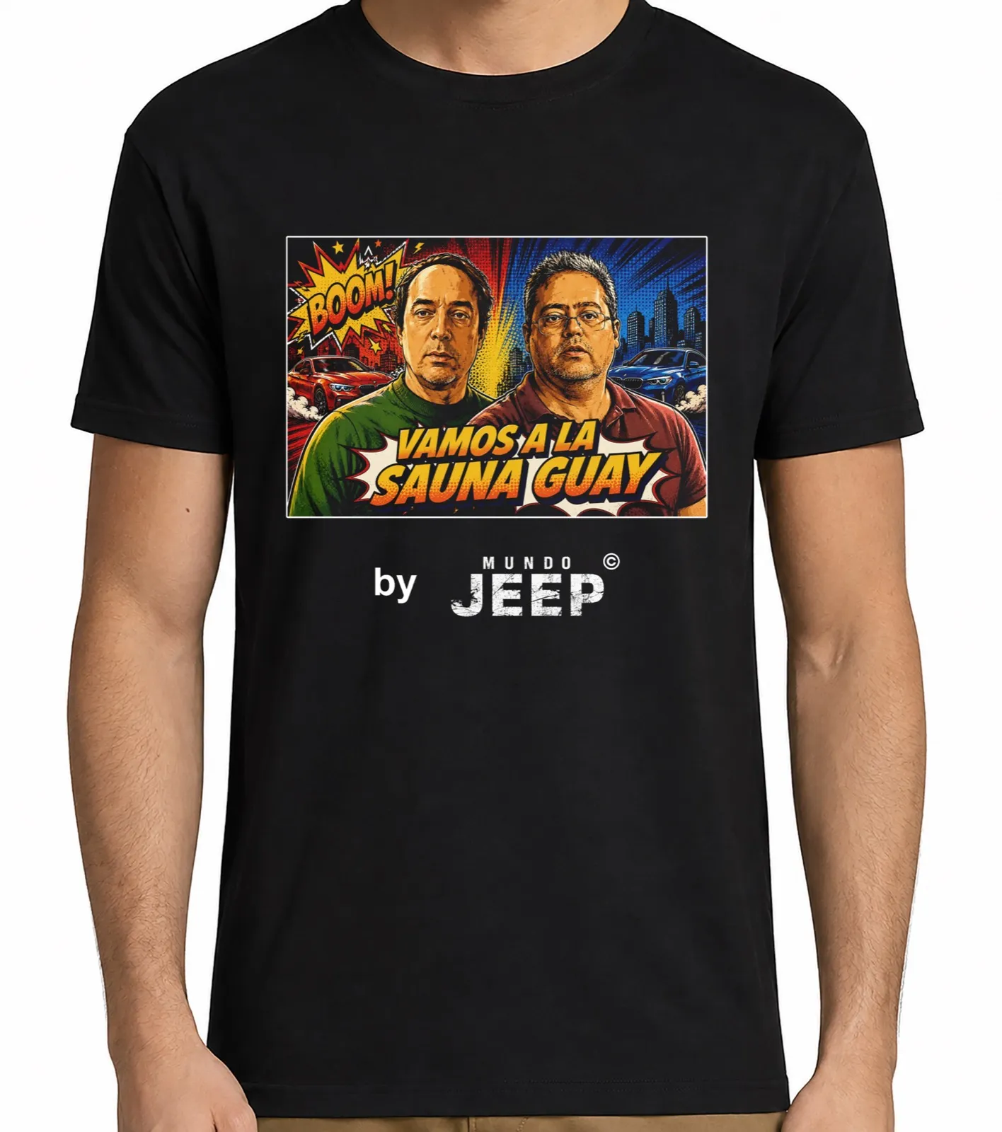 Foto de Camiseta negra · Diseño 5